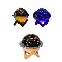 Aromaterapi Hava Nemlendirici Gece Lambası Uzay Model Satürn Oda Kokusu