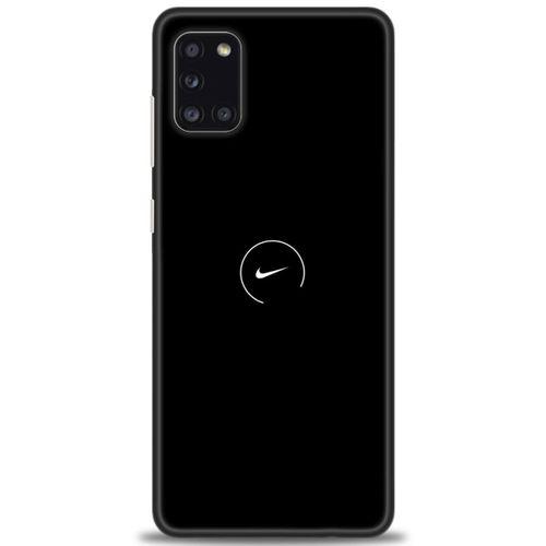 Samsung Galaxy A31 Kılıf HD Baskılı Kılıf - Nike + Tam Ekran Koruyucu