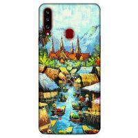Cityx (19) Samsung Galaxy A20s Kılıf Silikon Kapak Desenli