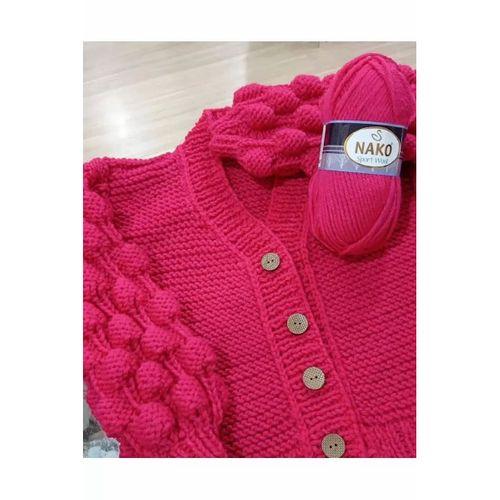 1 Adet Sport Wool Atkı Bere Ceket Yelek Örgü İpi Yünü No: 185 Fırtına - mudanis