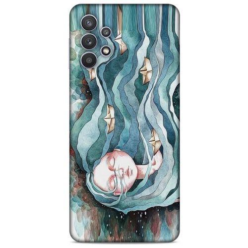 Lopard Samsung Galaxy A32 Uyumlu Kılıf Depresyon (45) Back Cover