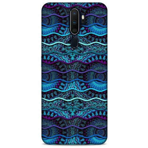 Oppo A5 2020 Kılıf Baskılı Özel Seri Taşlı (37) Silicone Cover