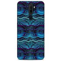 Oppo A5 2020 Kılıf Baskılı Özel Seri Taşlı (37) Silicone Cover