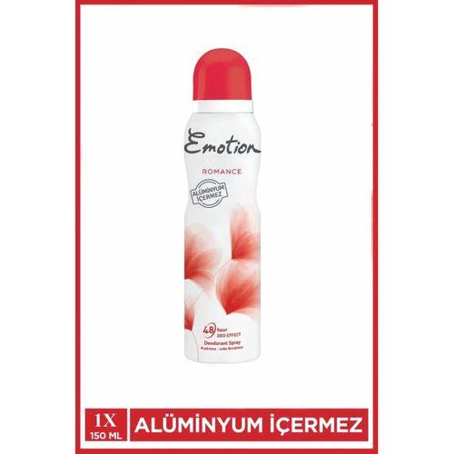 Emotion Romance Kadın Vegan Deodorant 150 Ml Hızlı Kurur, Leke Bırakmaz