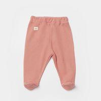 Bibaby Bibaby Biorganic Waffle Smile Patikli Pantolon 57899 Red-Brown