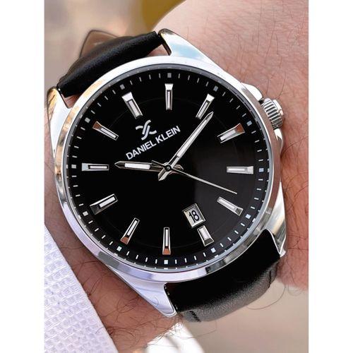 Daniel Klein Deri Kordon Takvimli Kadran 2 Yıl Garantili 3 Atm Dayanıklı Erkek Kol Saati E140036-2