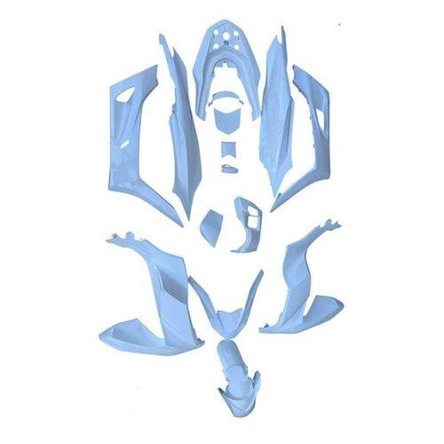 HONDA Honda Pcx 2021 - 2024 Uyumlu Komple Kaporta Seti Beyaz