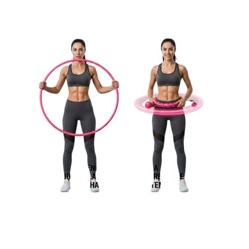 Masajlı Akıllı Hula Hoop Ayarlanabilir Fitness Çemberi