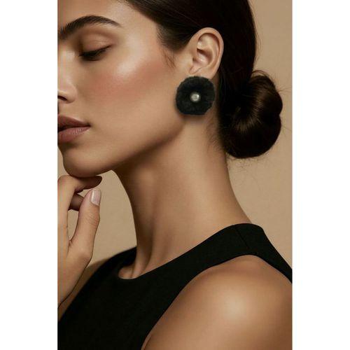 Monalisa Home İncili Peluş Figürlü Küpe