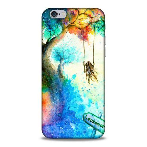 Lopard Apple Iphone 6 Uyumlu Kılıf Manipülasyon ☻ (47) Crystal Flex Kılıf Baskılı