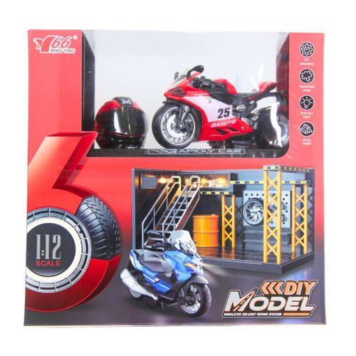 1/12 Motosiklet Ducati PB 3R Sesli ve Işıklı