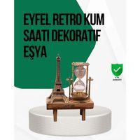 Ahşap Kum Saati – Vintage Tasarımlı Masa Dekoru