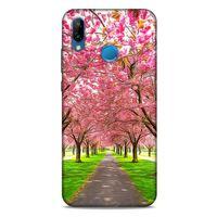 Lopard Huawei P20 Lite Uyumlu Kılıf Bahar (42) Rugged Armor Kılıf Pembe Ağaç