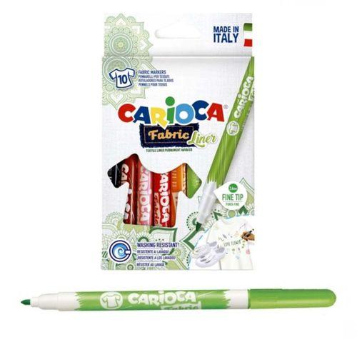 Keçeli Kumaş Boyama Kalemi Seti 10'lu