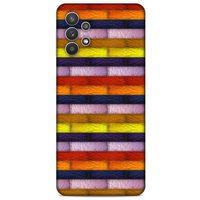 Lopard Samsung Galaxy A32 Uyumlu Kılıf Patchwork (30) Silicone Case
