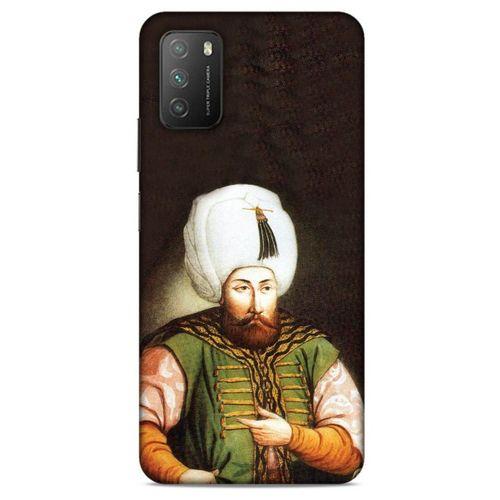 Xiaomi Poco M3 Uyumlu Kılıf Ottoman (24) Darbe Emici Kılıf III. Murad
