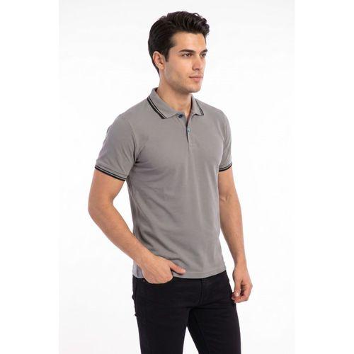 Erkek Gri Polo Yaka Tişört LDB BGL-ST04907