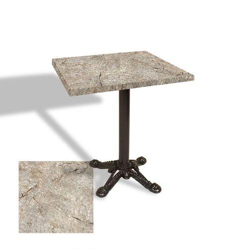 Dockers Çipa Laminat Kare Masa 60x60 ESB - Scala Marble