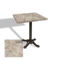 Dockers Çipa Laminat Kare Masa 60x60 ESB - Scala Marble