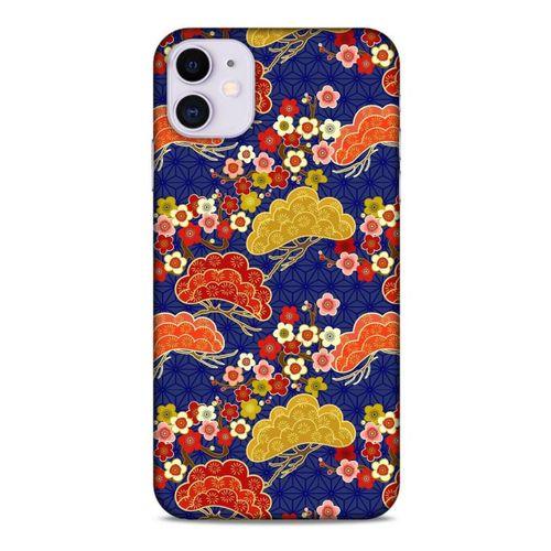 Apple Iphone 11 Kılıf Japonya (50) Shockproof Kılıf Renkli Çiçekler