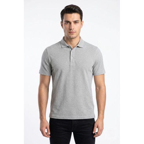 Erkek Polo Yaka Kısa Kollu Tişört Regular Kalıp T6015 BGL-ST05552