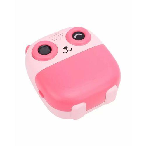 Sevimli Tasarımlı Baskılı Çocuk Kamerası 6 Renk Kalem 5 Kağıt Rulosu Hediyeli Eğlenceli Set