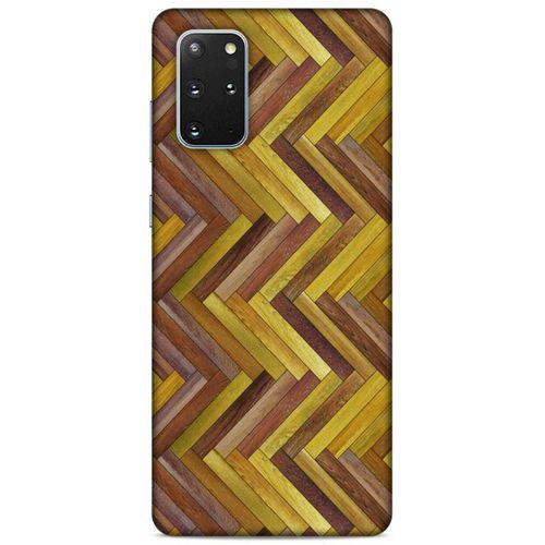 Lopard Samsung Galaxy S20 Plus Uyumlu Kılıf Wood'X (31) TPU Kılıf Baskılı