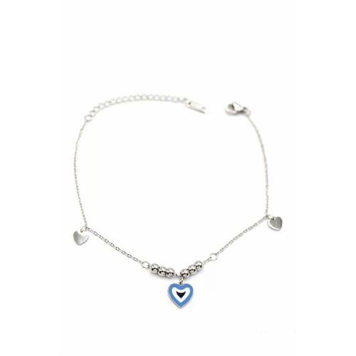 Kalp Halhal - Gümüş