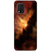 Lopard Xiaomi Mi 10 Lite Uyumlu Kılıf Gece'S (2) Kabı Turuncu