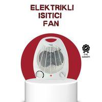2000w Taşınabilir Elektrikli Fanlı Isıtıcı – Hızlı Isınma, Kompakt Boy