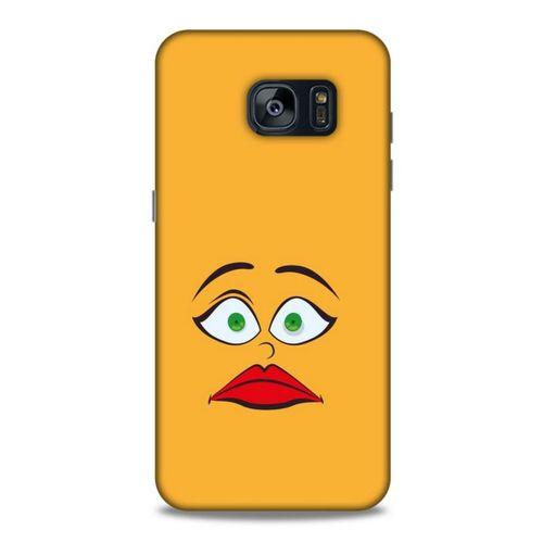 Emojix (69) Samsung Galaxy S7 Edge Kılıf Silikon Kapak Desenli