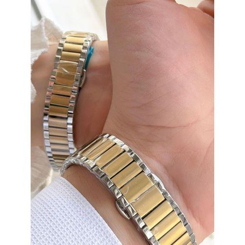 Ferrucci Sevgili Ve Çiftlere Özel Çelik Kordon 2 Yıl Garantili 3 Atm Çift Kol Saati CFT.SG001.04