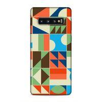 Samsung Galaxy S10 Uyumlu Kılıf Insomnia (15) Antişok Kılıf Karışık
