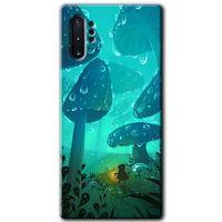 Galaxy Note 10 Plus Kılıf HD Desen Baskılı Arka Kapak - Silhoutte Dropss + Kırılmaz Cam