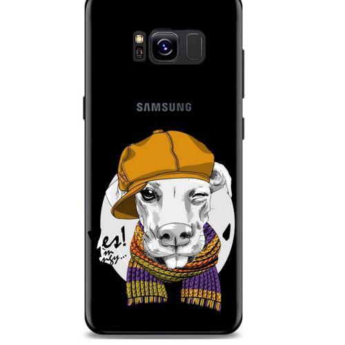 Zoologix (28) Samsung Galaxy S8 Şeffaf Kılıf Silikon Desenli