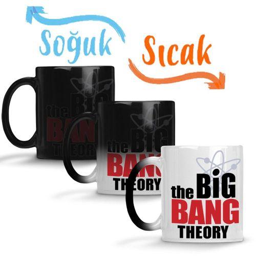 Sheldon Cooper Big Bang Theory Sihirli Kupa Bardak Porselen