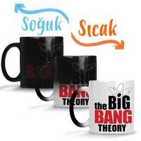 Sheldon Cooper Big Bang Theory Sihirli Kupa Bardak Porselen