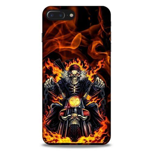 Apple Iphone 8 Plus Uyumlu Kılıf Motorsiklet (10) Full Koruma Kılıfı Harley Davidson