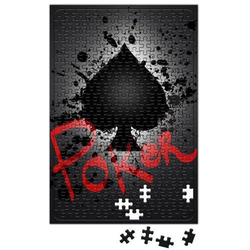 Poker Splatter Puzzle 240 Parça Yapboz