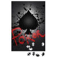 Poker Splatter Puzzle 240 Parça Yapboz
