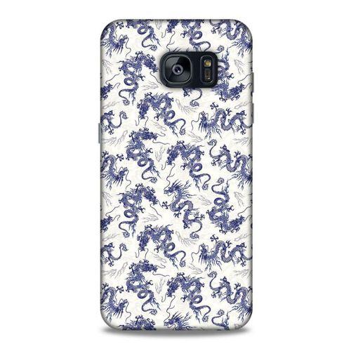 Samsung Galaxy S7 Edge Kılıf Japonya (30) Silicone Case Japonya Ejderha Efsanesi