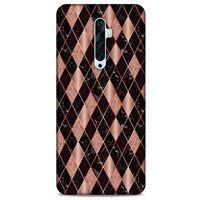 Mermer Desenli (25) Tema Antişok Kapak Rose Gold Oppo Reno 2z Kılıf