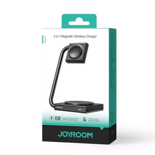 Joyroom WQN05 2in1 Katlanabilir Kablosuz Şarj İstasyonu
