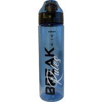 NOKİ SU MATARASI TRİTAN AUTO KAPAK SOFT TOUCH ASKILI 630 ml ( MAVİ )