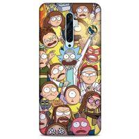 Oppo Reno 2z Uyumlu Kılıf Rick And Morty (34) Slim Armor Kılıf Manager Morty