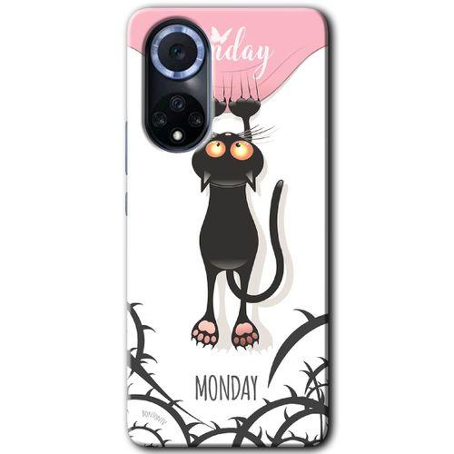 Huawei Nova 9 HD Baskılı Kılıf + 9D Tam Ekran Koruyucu - Dark Sunday