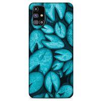 Lopard Samsung Galaxy M31s Uyumlu Kılıf Bahar (36) Glitter Kılıf Turkuaz