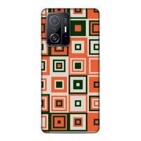 Xiaomi Mi 11T Pro 5G Uyumlu Kılıf Insomnia (29) Arka Koruma Kılıfı Turuncu Siyah