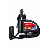 Alarmlı Disk Kilidi Motorsiklet Scooter Bisiklet Sesli Alarm 110 Desibel Yüksek Ses