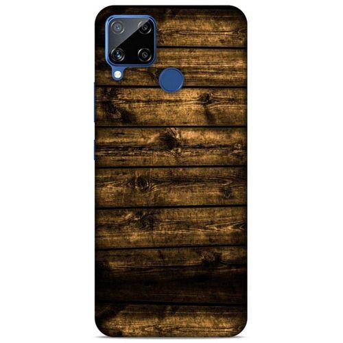 Lopard Oppo Realme C15 Uyumlu Kılıf Wood'X (18) Telefon Kılıfları Desenli